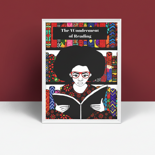 Wall Art: Wonderment of Reading