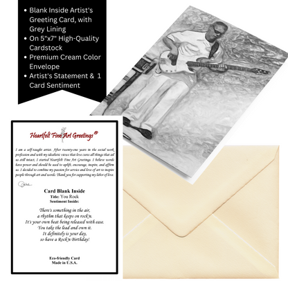 You Rock Greeting Card