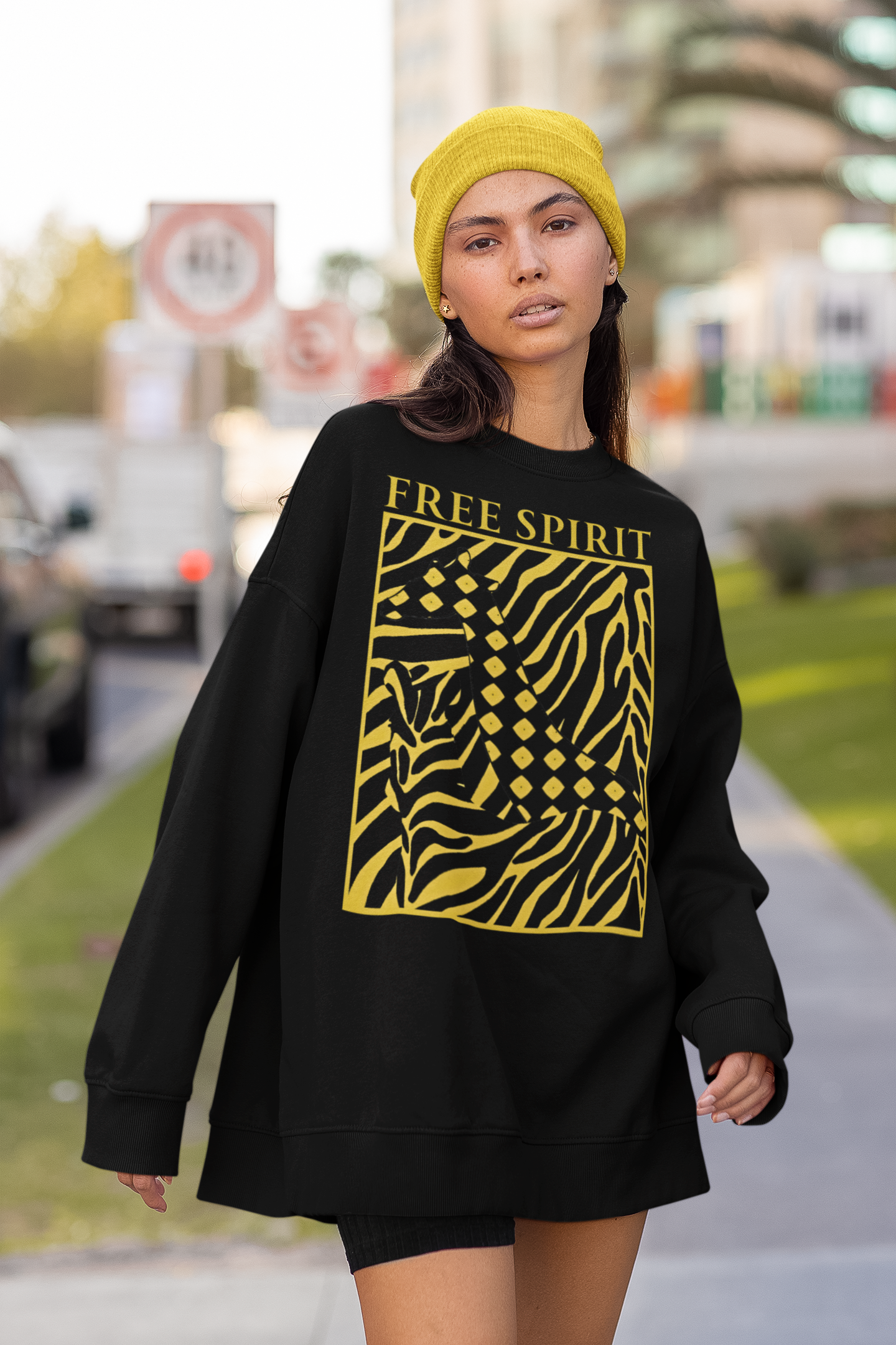 Zebra & Giraffe Fusion Sweatshirts